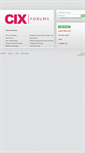 Mobile Screenshot of forums.cix.co.uk